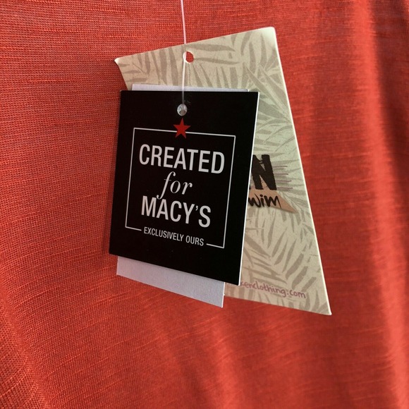 Miken Tie Shoulder Tank Dress Swimsuit Cover-Up Women's Size Medium NEW - Picture 8 of 8